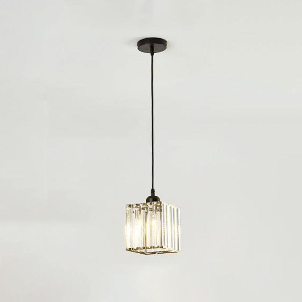 Maruvo Pendant Light Modern Cluster Cylinder Glass-Neutral Decor