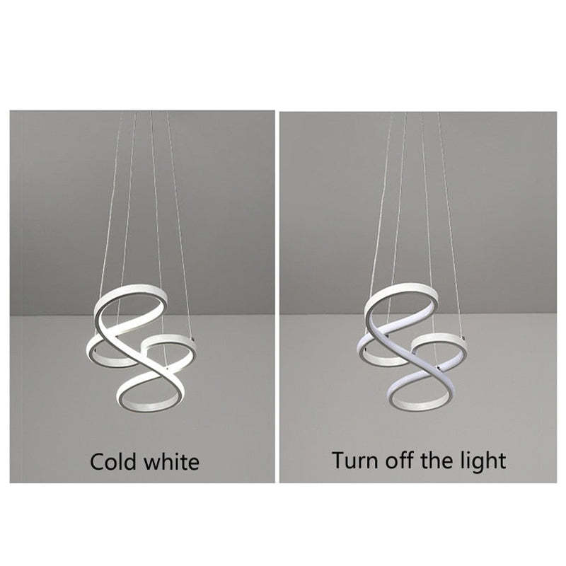 Nerin Musical Note Pendant Light, Black & Gold-Neutral Decor