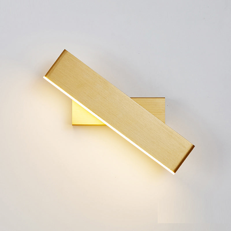 Lirel Rectangular Rotatable Wall Lamp-Neutral Decor