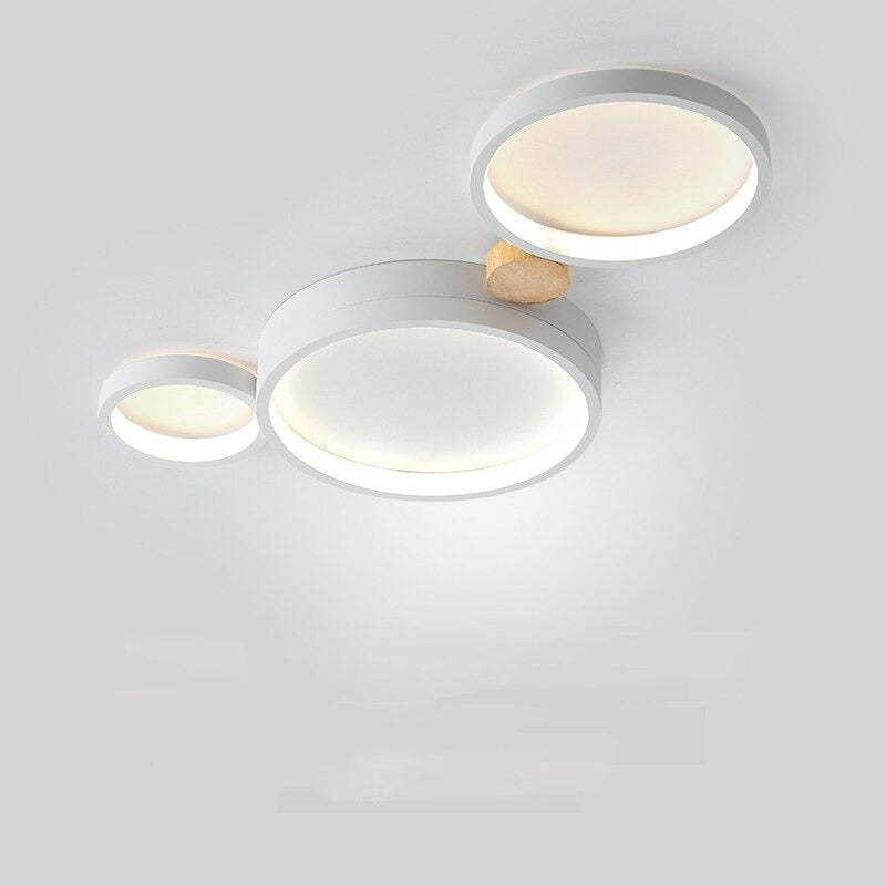 Famitok Round Flush Mount Ceiling Light 3 Colour 3/4/5/6/7 Heads