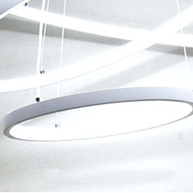 Toriq Pendant Light, Inner Ring Illuminated, White/Black/Gold-Neutral Decor