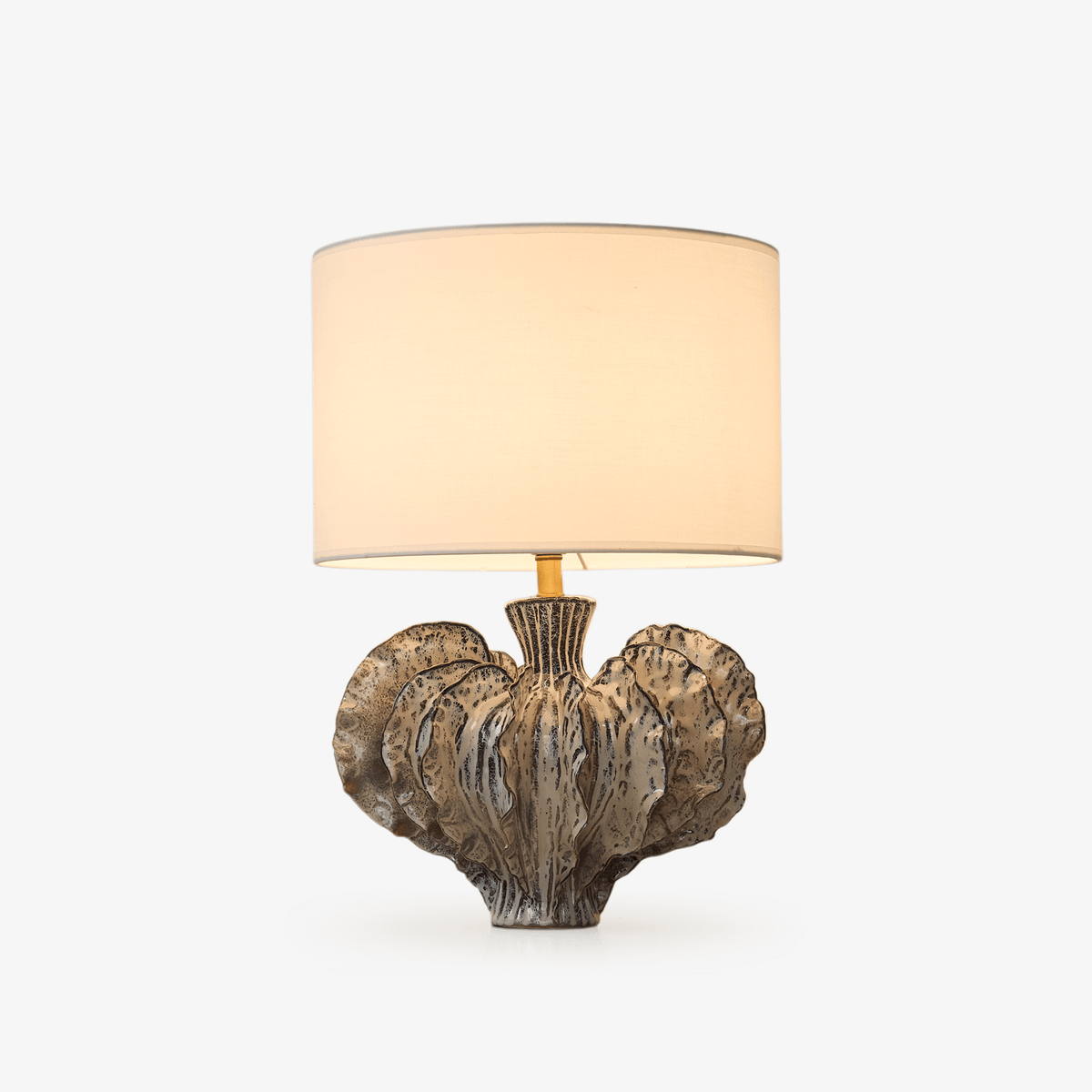 Leaf Shaped Ceramic Table Lamp