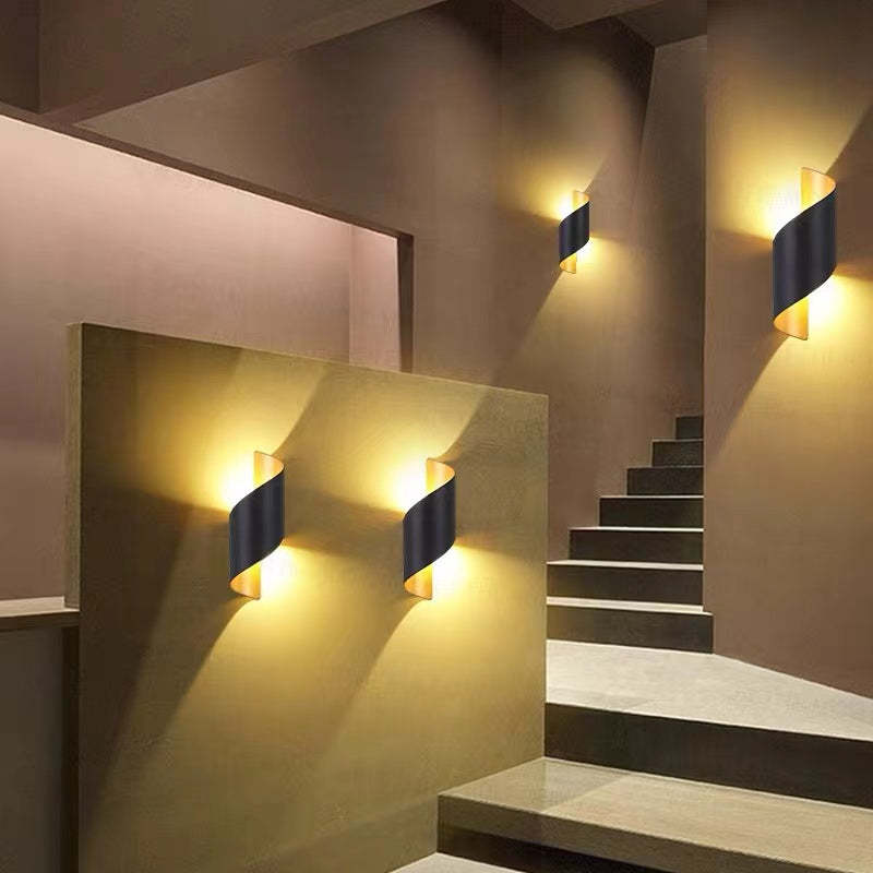 Marqen Wall Lamp Modern Conch Shape Spiral Outdoor-Neutral Decor