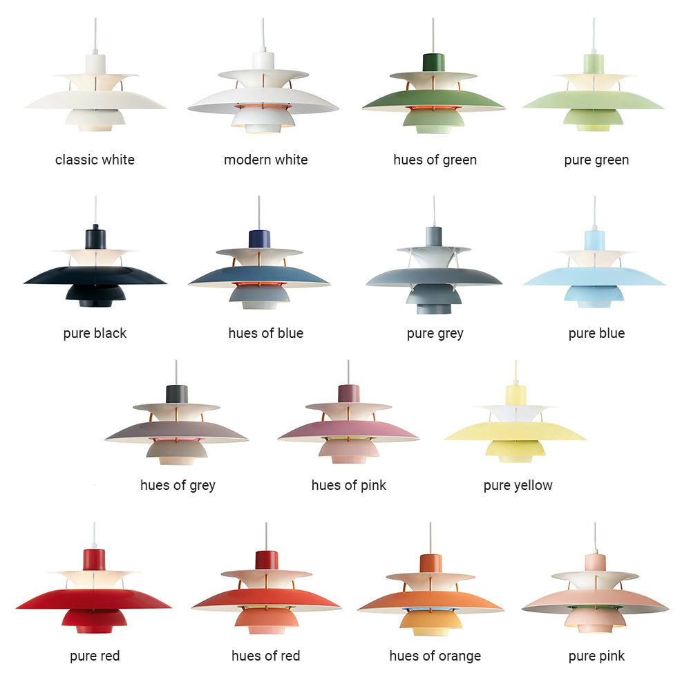 Rasalom Macaron Umbrella Pendant Light, 15 Colour