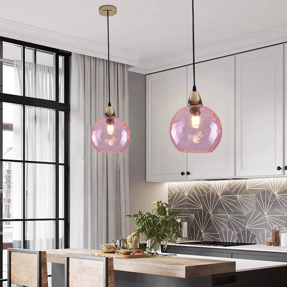 Avo Ripple Glass Pendant Lights-Neutral Decor