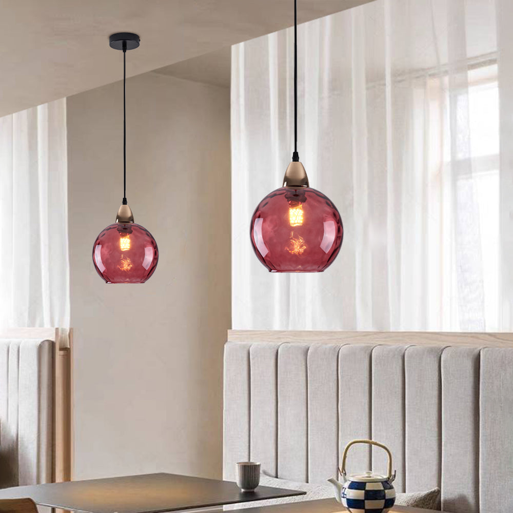 Avo Ripple Glass Pendant Lights-Neutral Decor