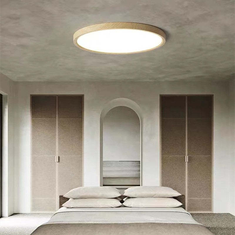 Orvix Ceiling Light Wood LED Minimalist-Neutral Decor