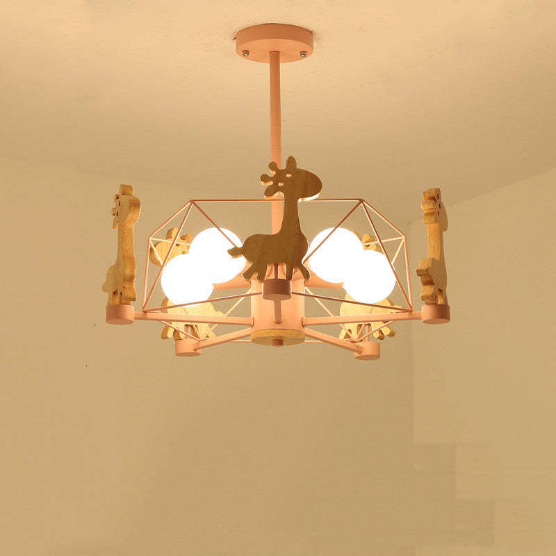 Vosabis Giraffes LED Flush Mount Ceiling Light