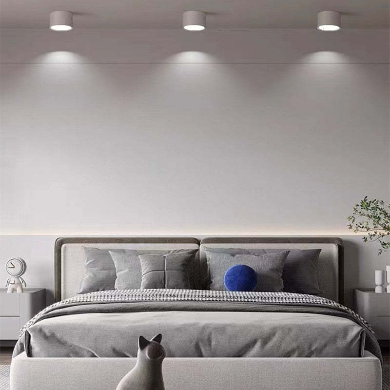 Luxin Cylindrical Flush Mount Ceiling Light-Neutral Decor