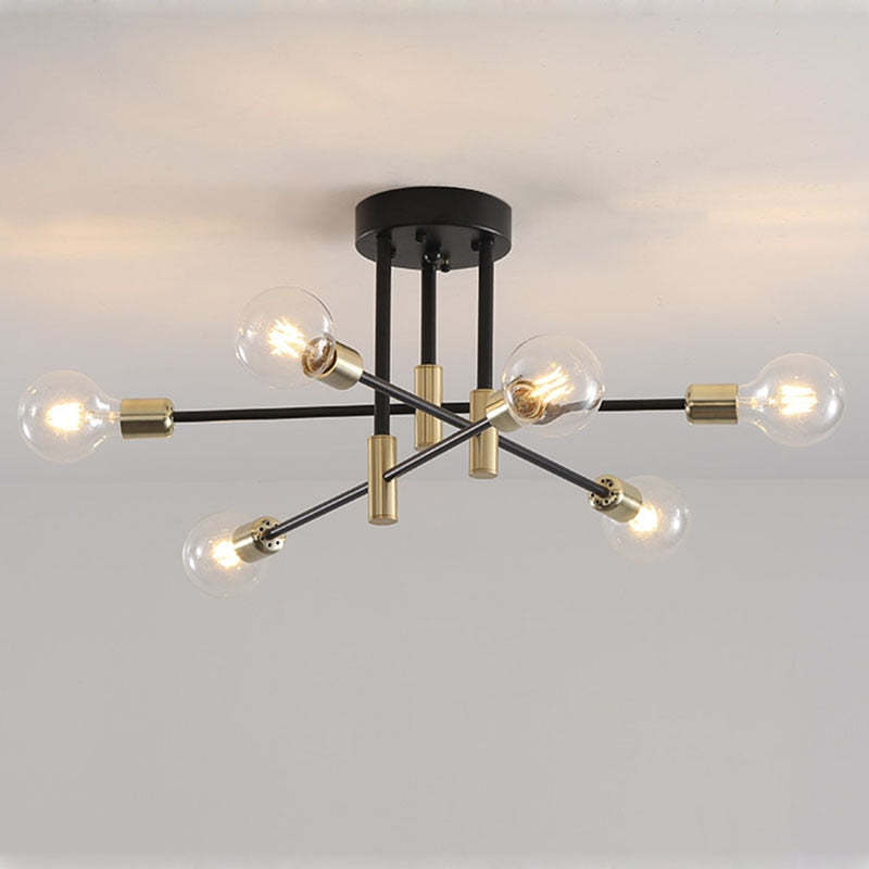Bori Retro Satellite Shape Ceiling Light-Neutral Decor