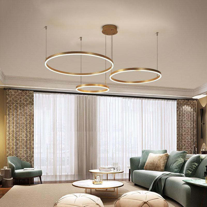 Sorexen Pendant Light Tir-Circle Liner-Neutral Decor