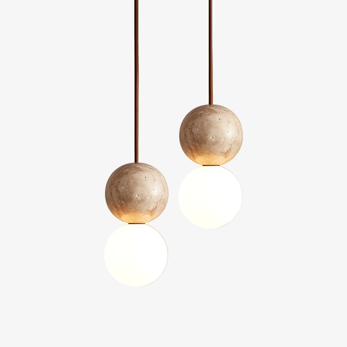 Serinelle Travertine Pendant Light