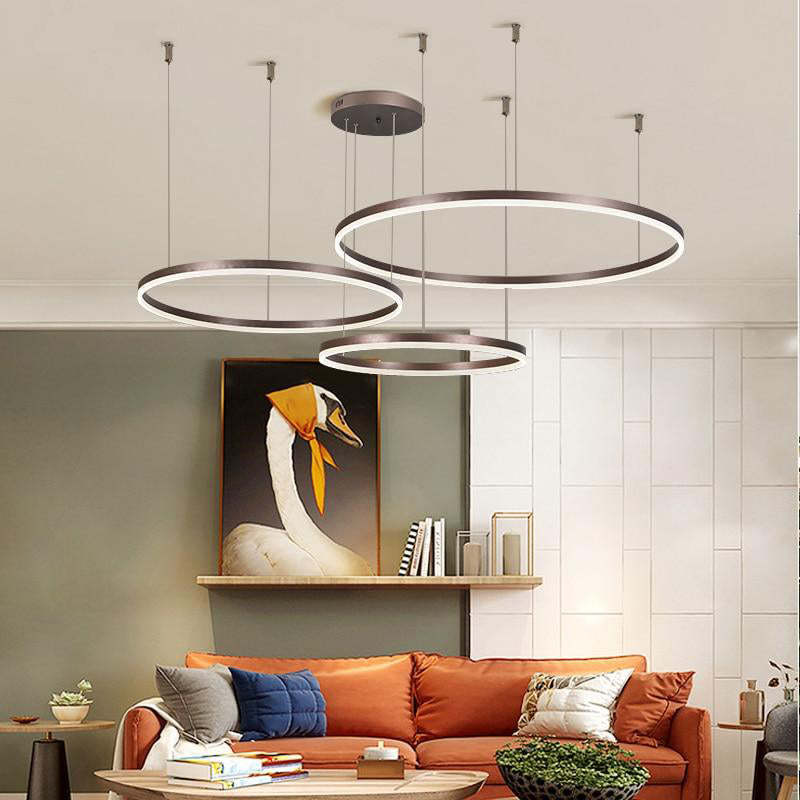 Sorexen Pendant Light Tir-Circle Liner-Neutral Decor