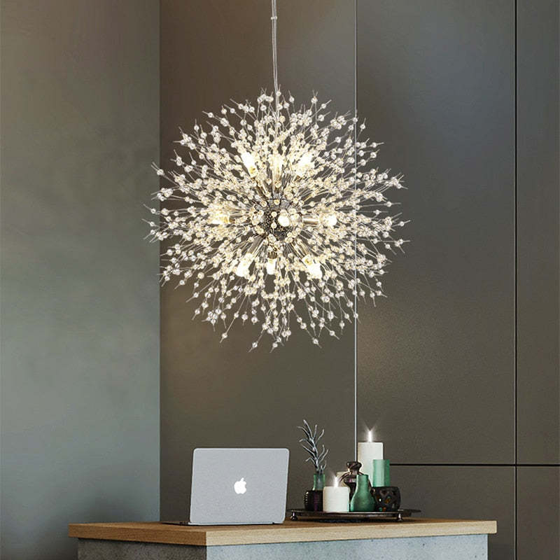 Lirex Vintage Pendant Light Dandelion firework-Neutral Decor