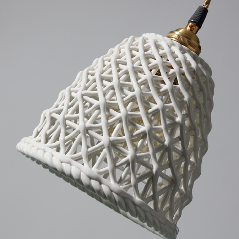 Desirata Modern LED Pendant Light Metal Blue White Bedroom/Kitchen