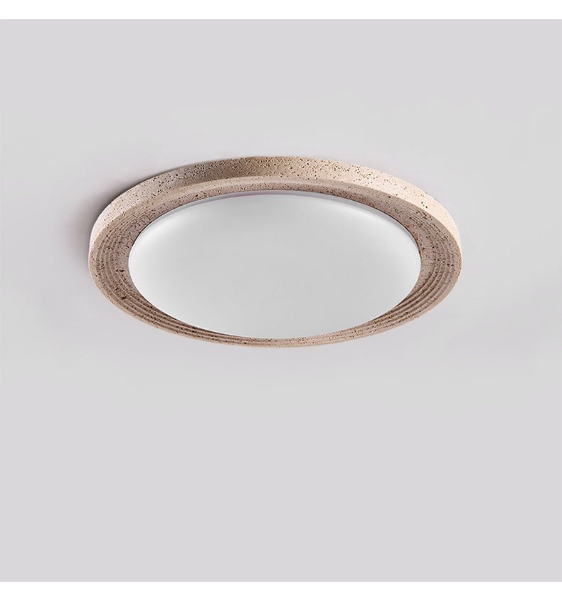 Orinir Minimalist Travertine Ceiling Light