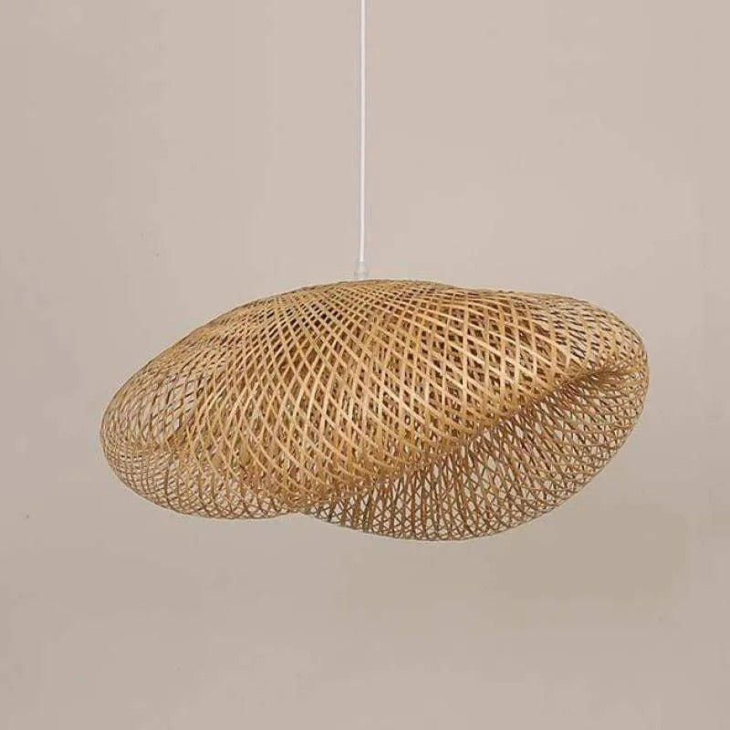 Veltrix Pendant Light Natural Kitchen Island Bamboo-Neutral Decor