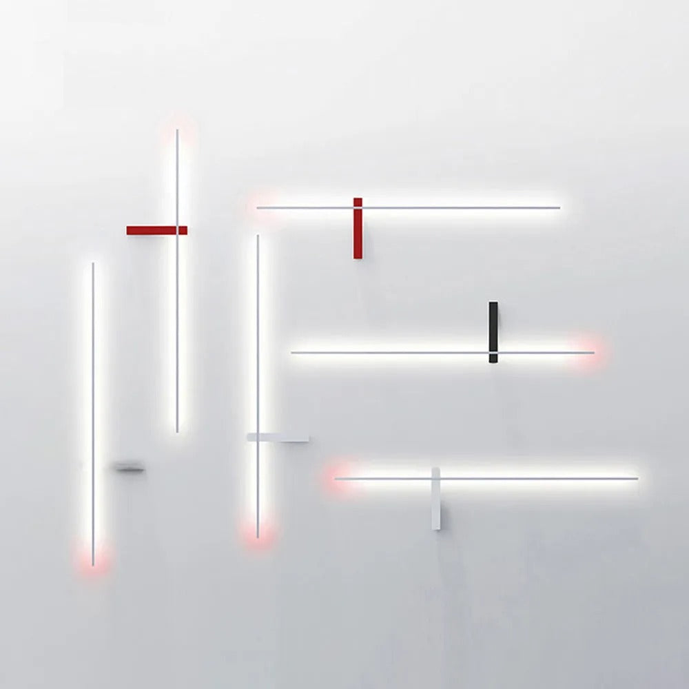 Makevam Minimalist Linear Wall Lamp Multi-Color Linear