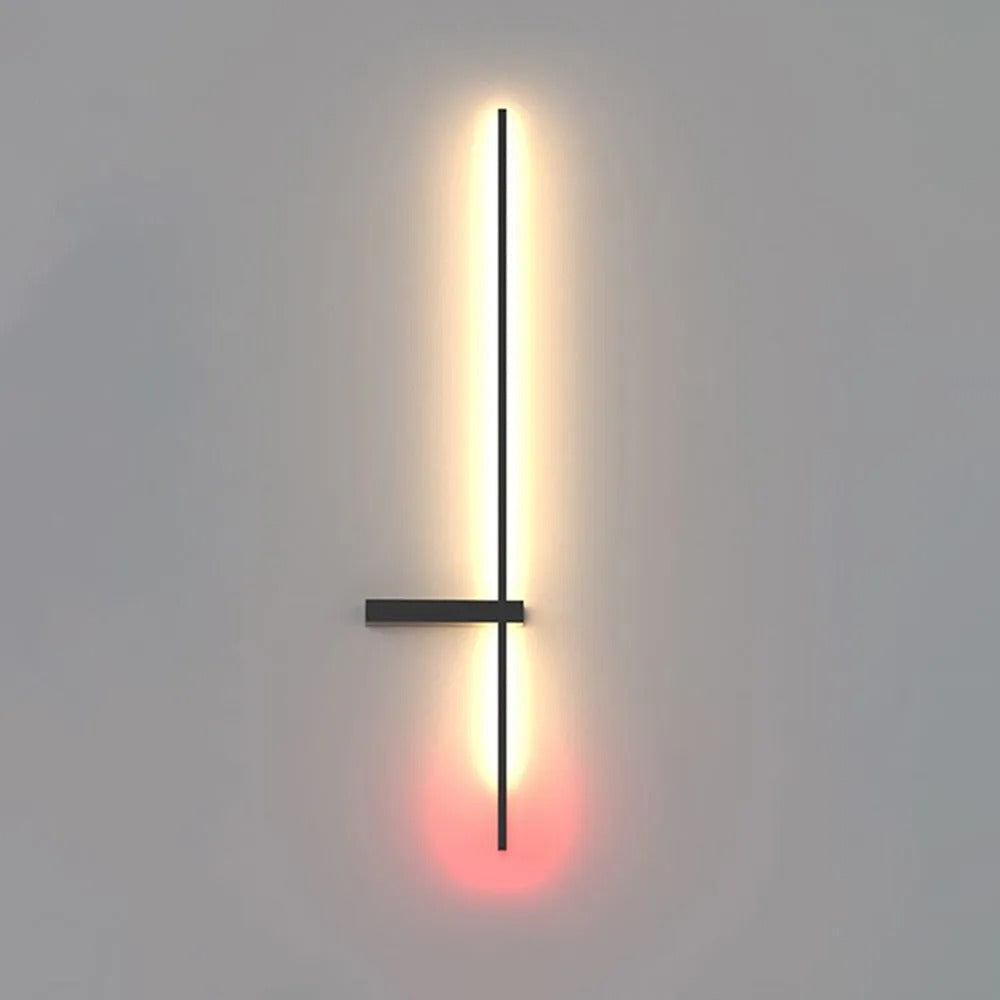 Makevam Minimalist Linear Wall Lamp Multi-Color Linear