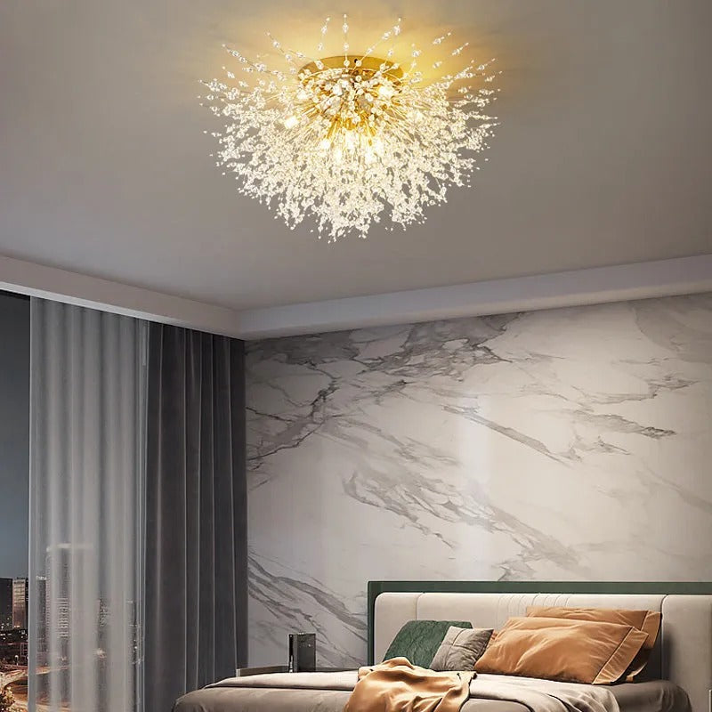 Lirex Vintage Pendant Light Dandelion firework-Neutral Decor