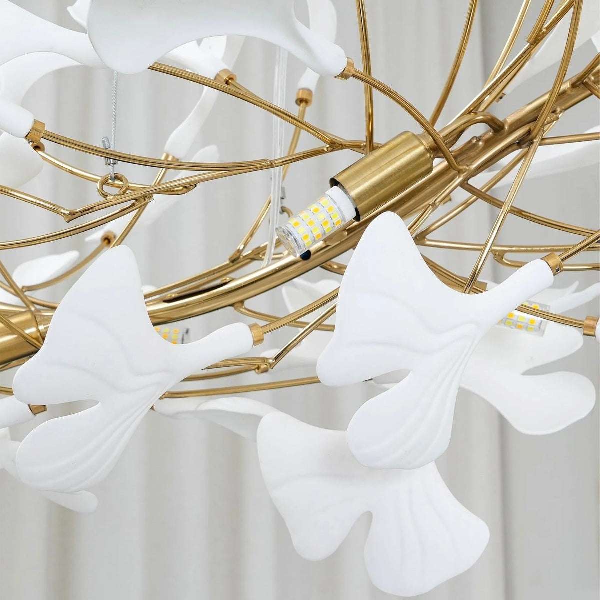 Fipomod Luxury Chandelier Ceramics Living Room U arc shape