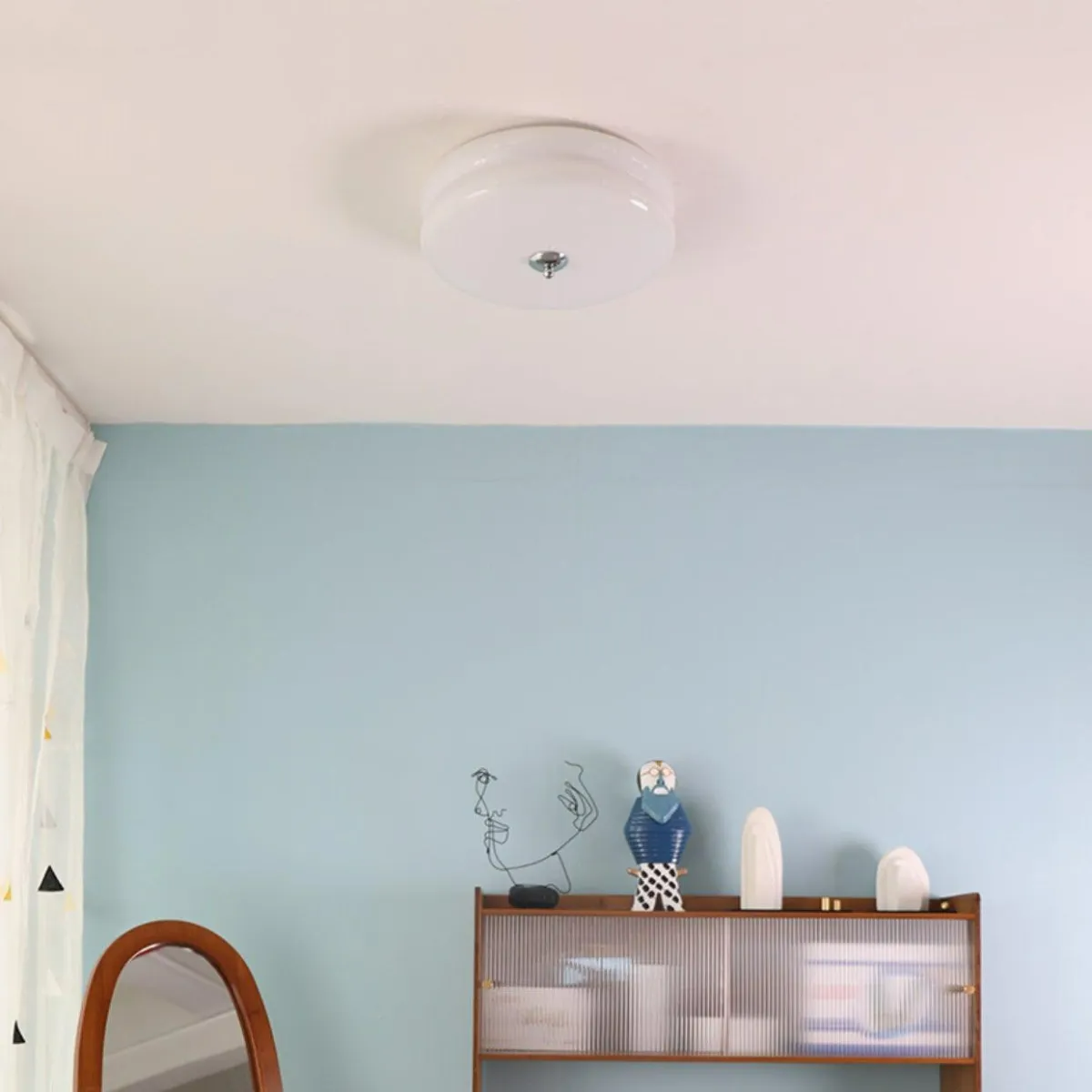 Jatabin Flush Mount Ceiling Light Two Layer
