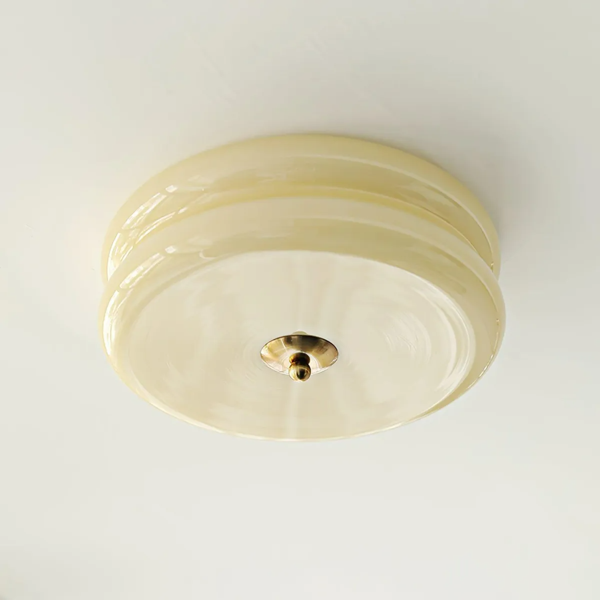 Jatabin Flush Mount Ceiling Light Two Layer
