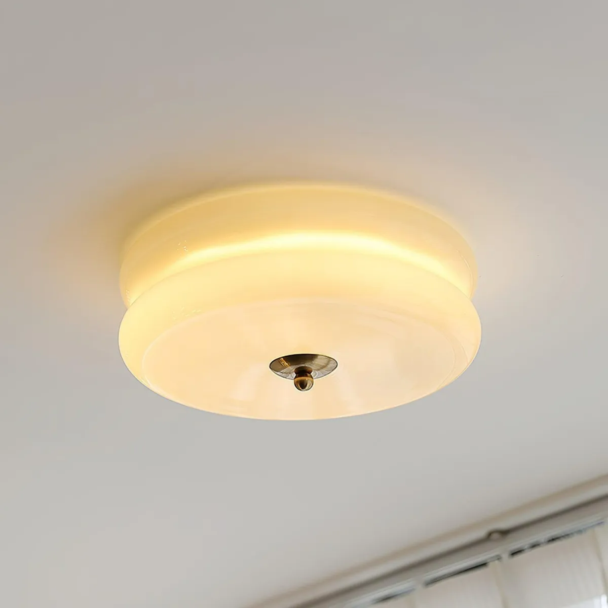 Jatabin Flush Mount Ceiling Light Two Layer