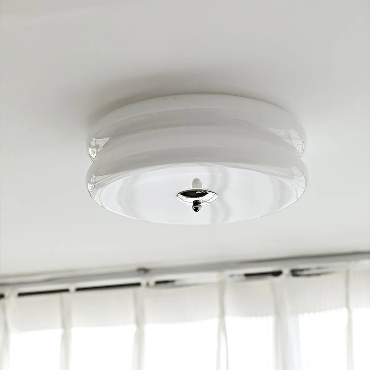 Jatabin Flush Mount Ceiling Light Two Layer