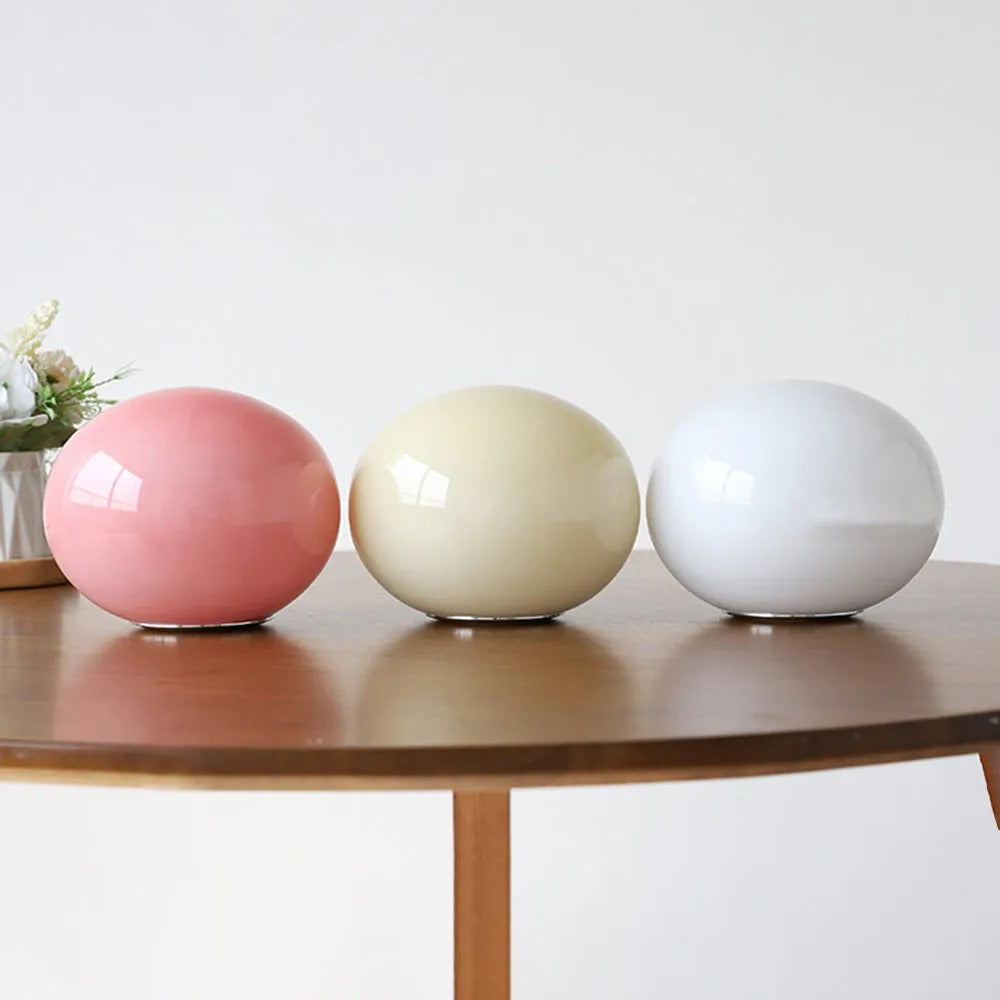 Zonepir Retro Art Deco Globe Chandelier, White/Pink/Beige
