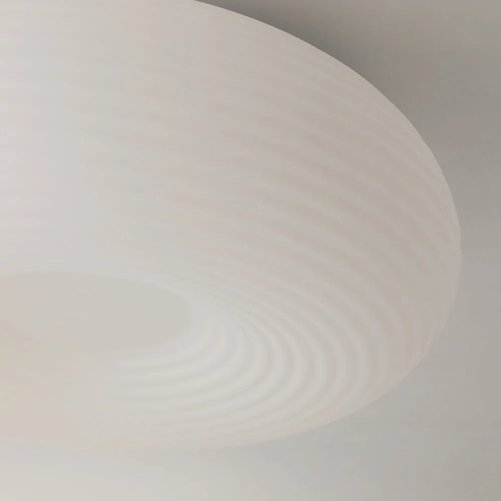 Bidubem Flush Mount Ceiling Light Modern, Metal/, White, Bedroom