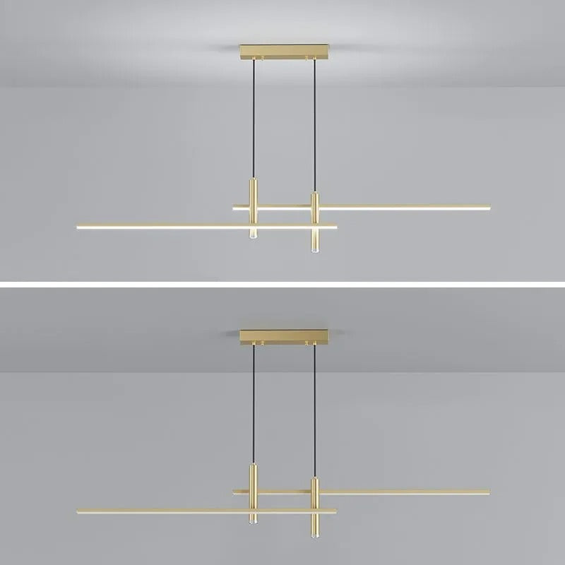 Bemunuk Pendant Light Modern Linear Dining Room