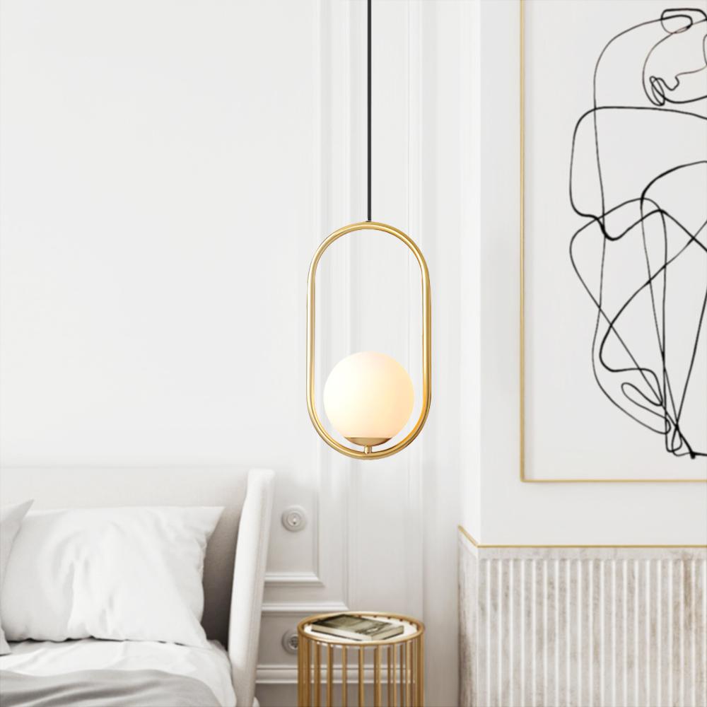 Qvistuva Modern Globe Pendant Light