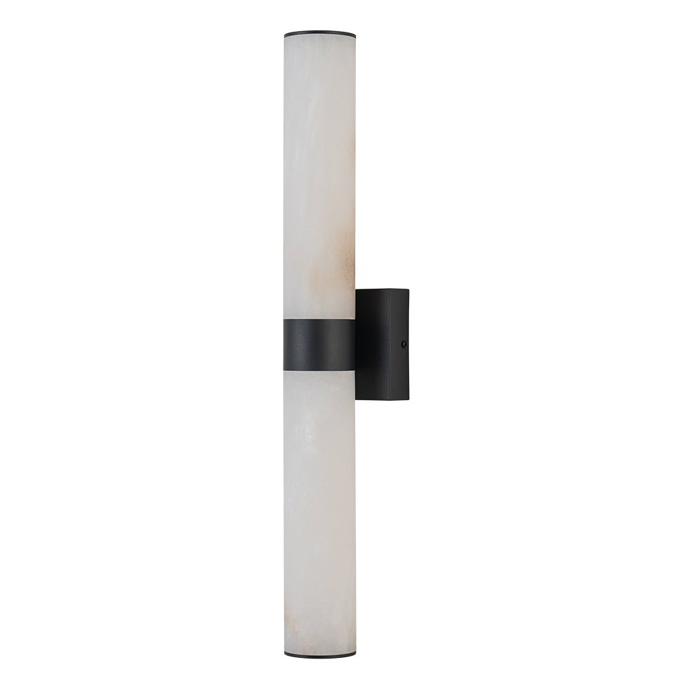 Glitre LED Linear Alabaster Bathroom Wall Sconce