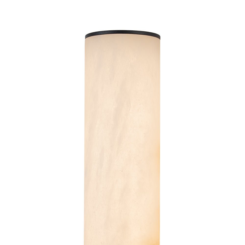 Glitre LED Linear Alabaster Bathroom Wall Sconce