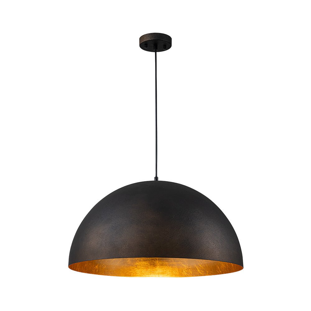 Lunari Industrial Dome Pendant Light