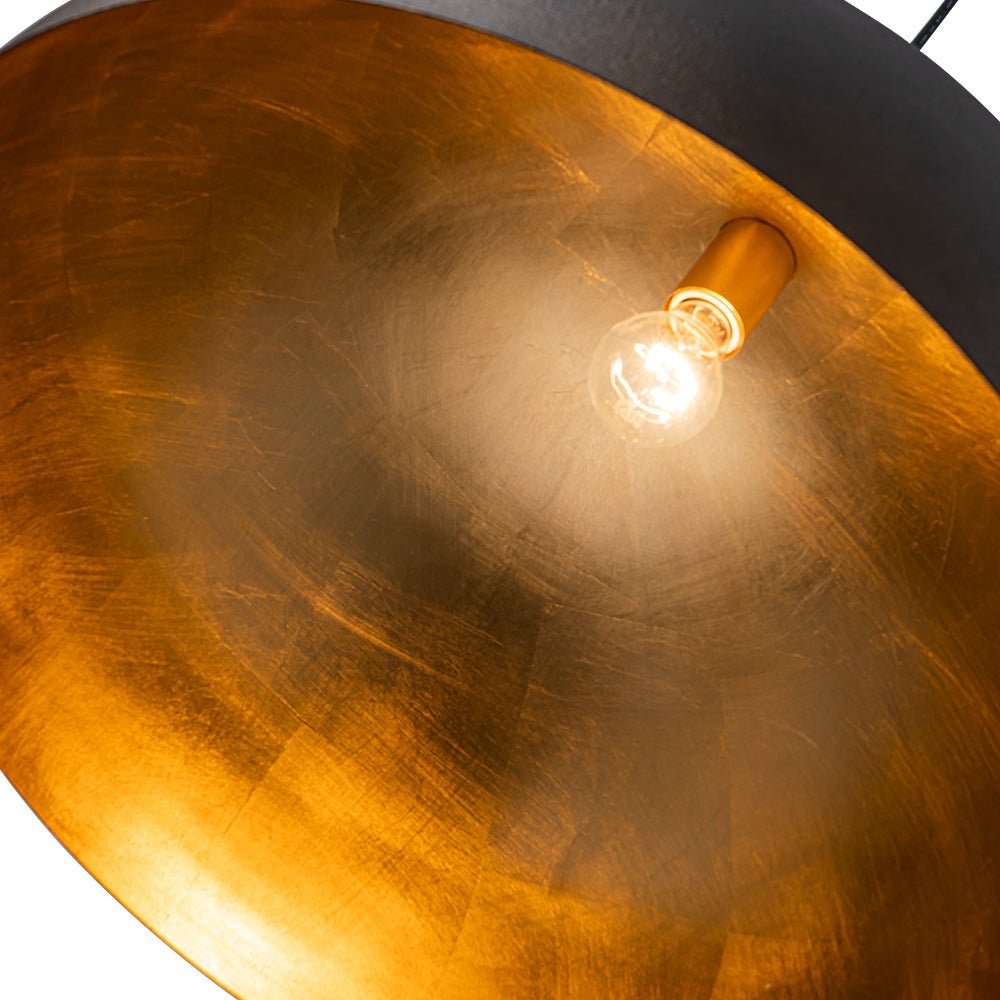 Lunari Industrial Dome Pendant Light
