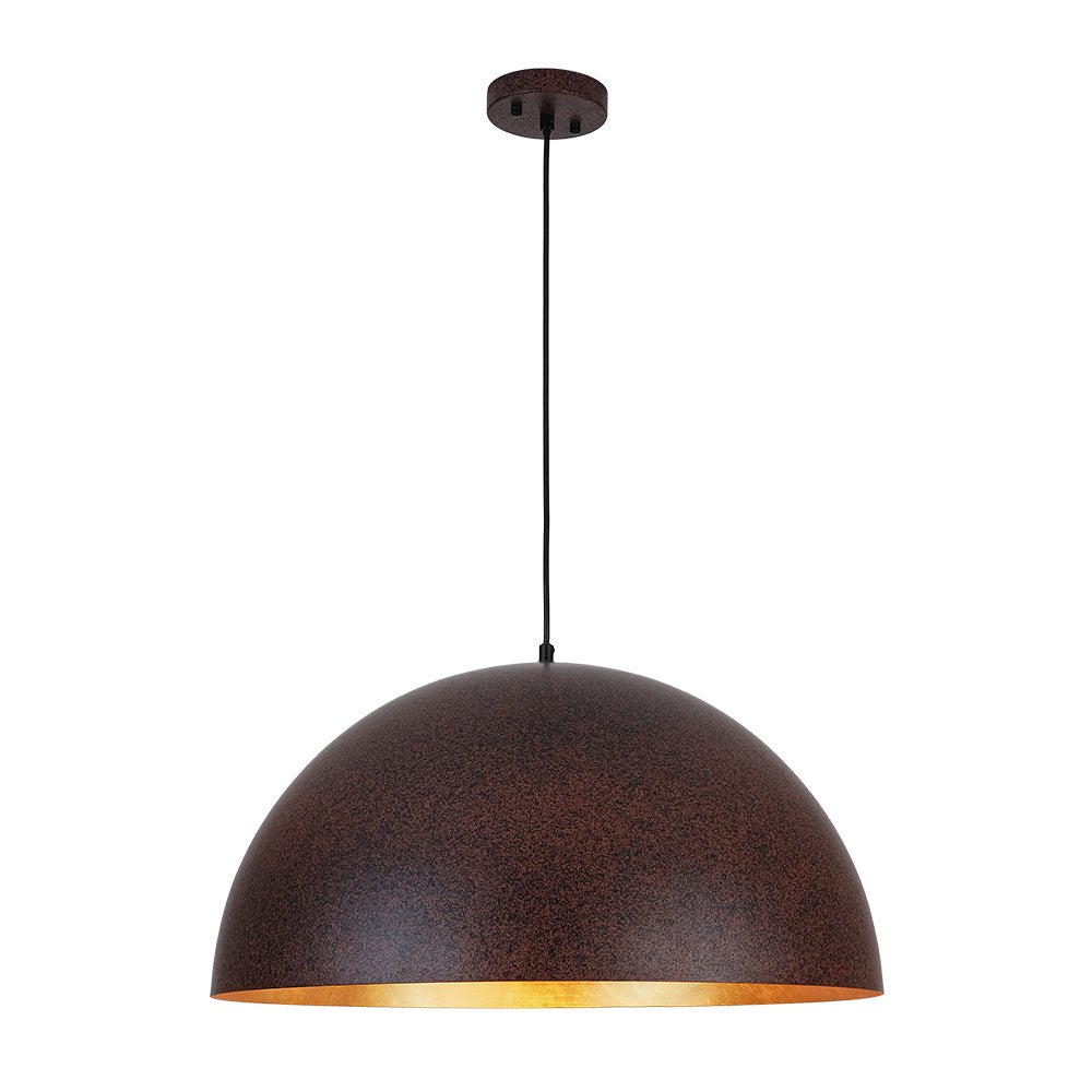 Lunari Industrial Dome Pendant Light