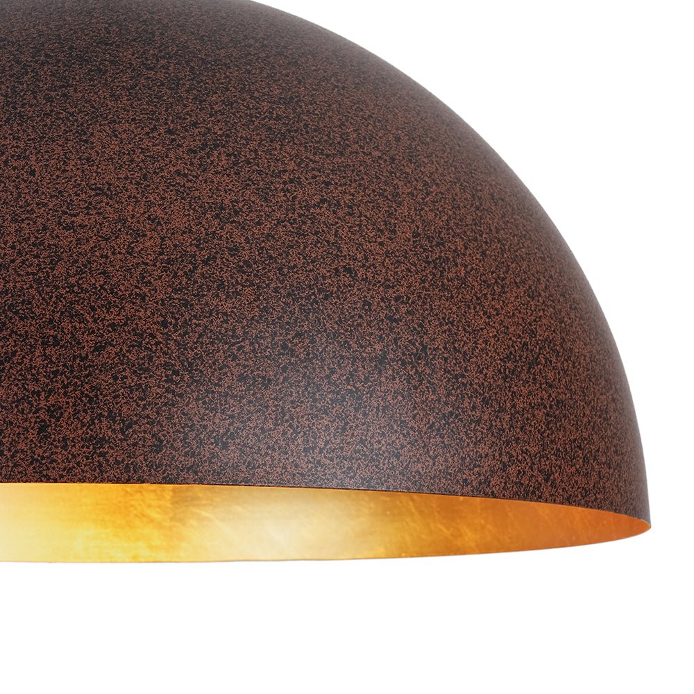 Lunari Industrial Dome Pendant Light