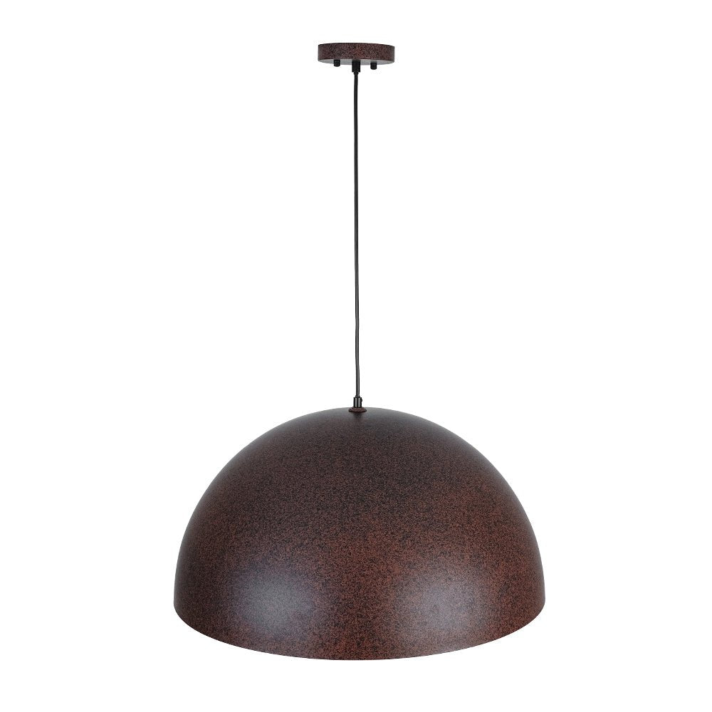 Lunari Industrial Dome Pendant Light