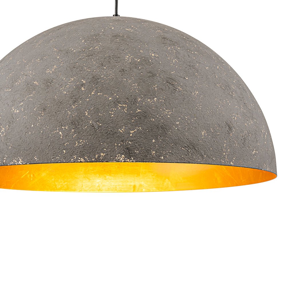 Lunari Industrial Dome Pendant Light