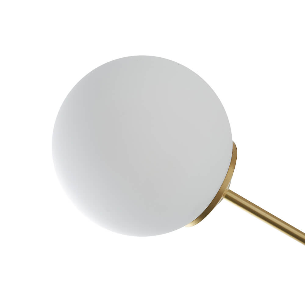 Glazia Minimalist Opal Glass Chandelier