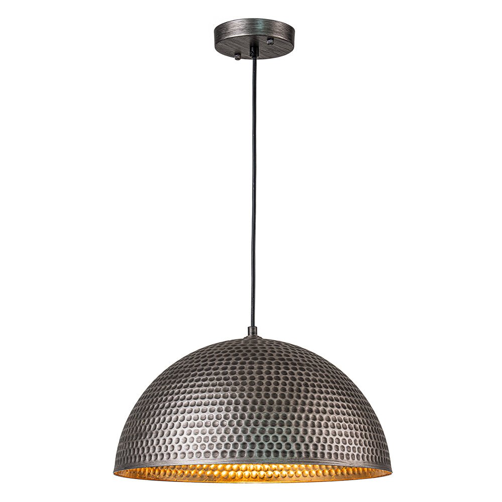 Lustel Vintage Luxe Dome Pendant Light