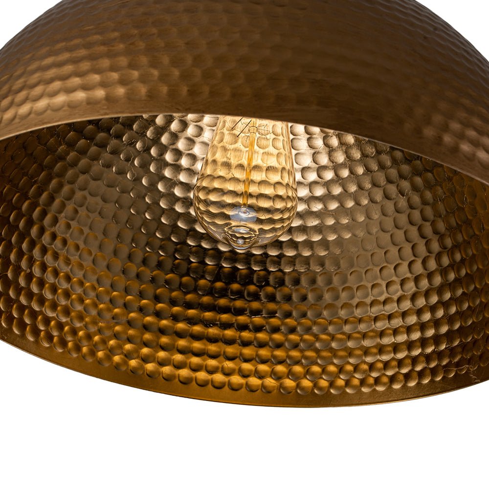 Lustel Vintage Luxe Dome Pendant Light