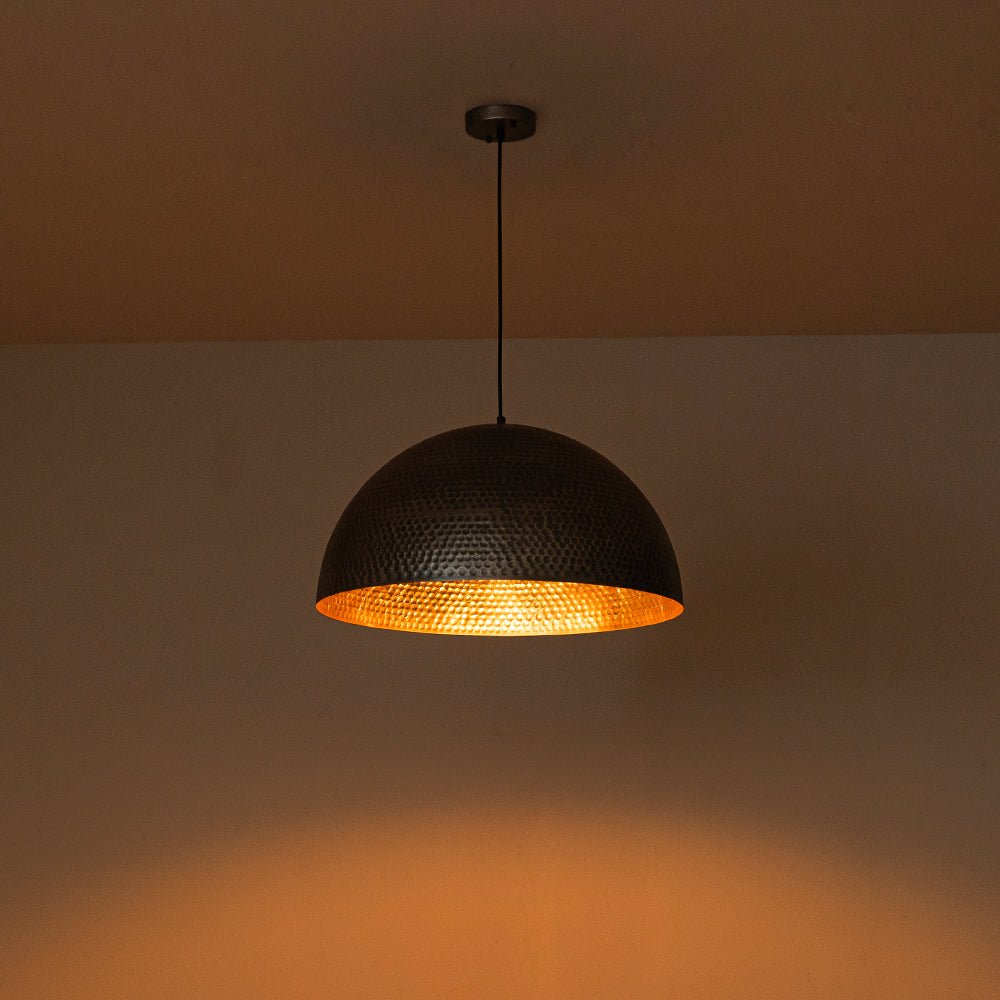 Lustel Vintage Luxe Dome Pendant Light