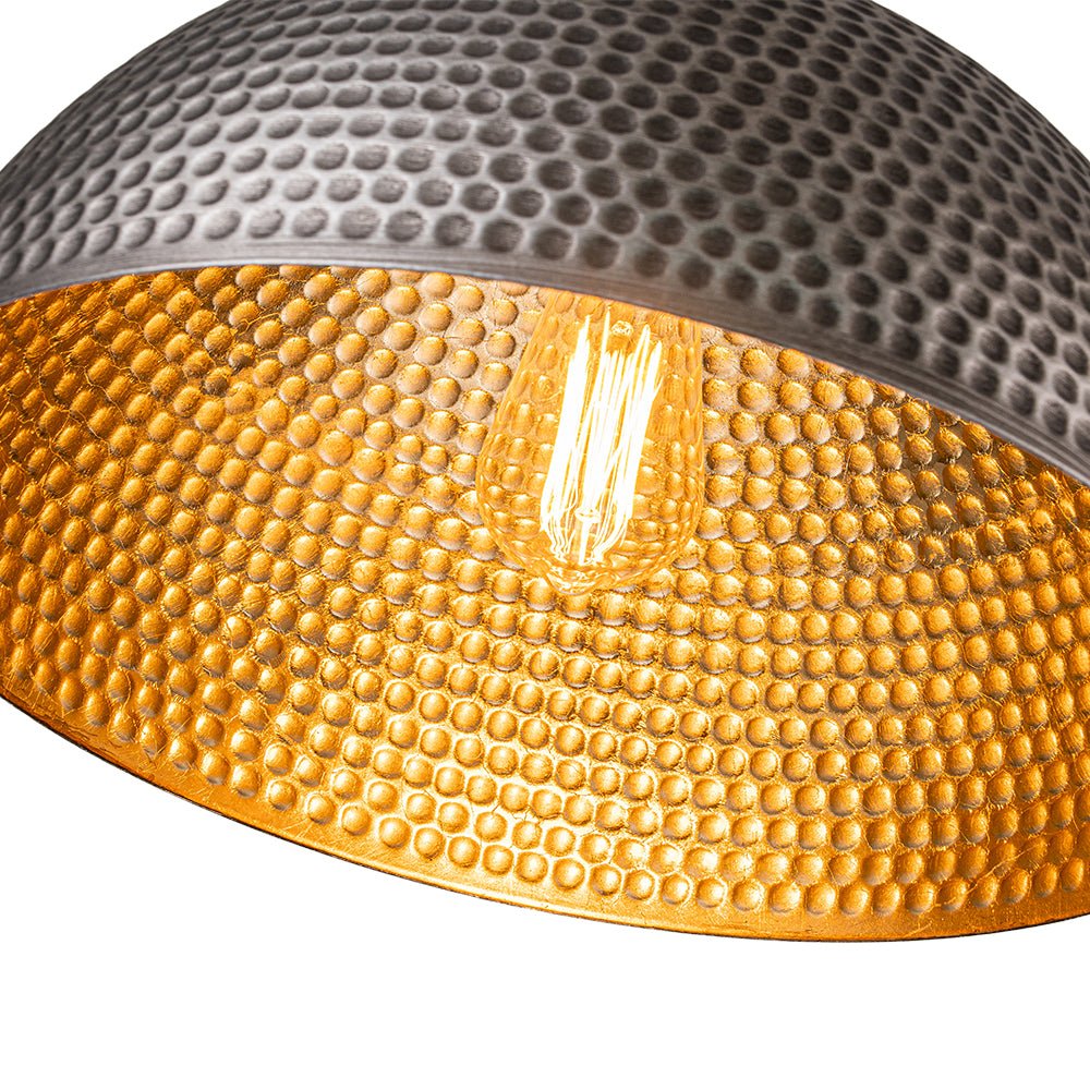 Lustel Vintage Luxe Dome Pendant Light