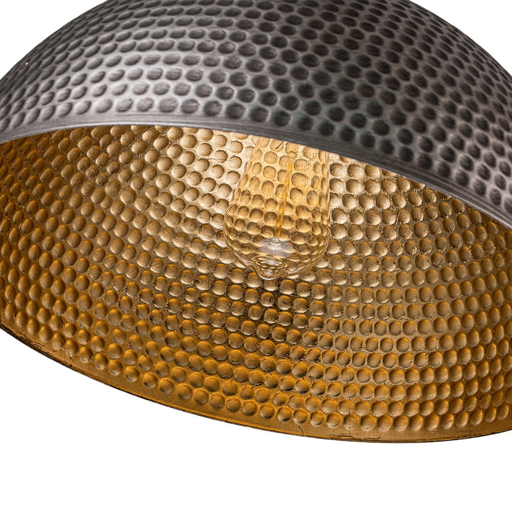 Lustel Vintage Luxe Dome Pendant Light