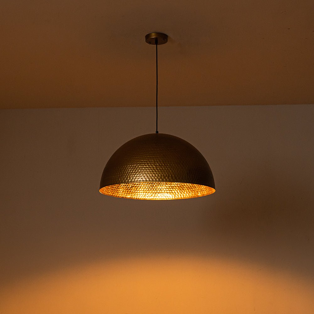 Lustel Vintage Luxe Dome Pendant Light