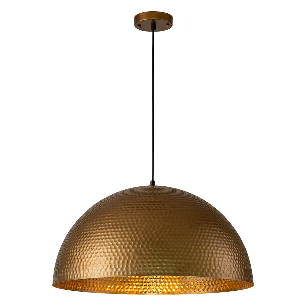 Lustel Vintage Luxe Dome Pendant Light