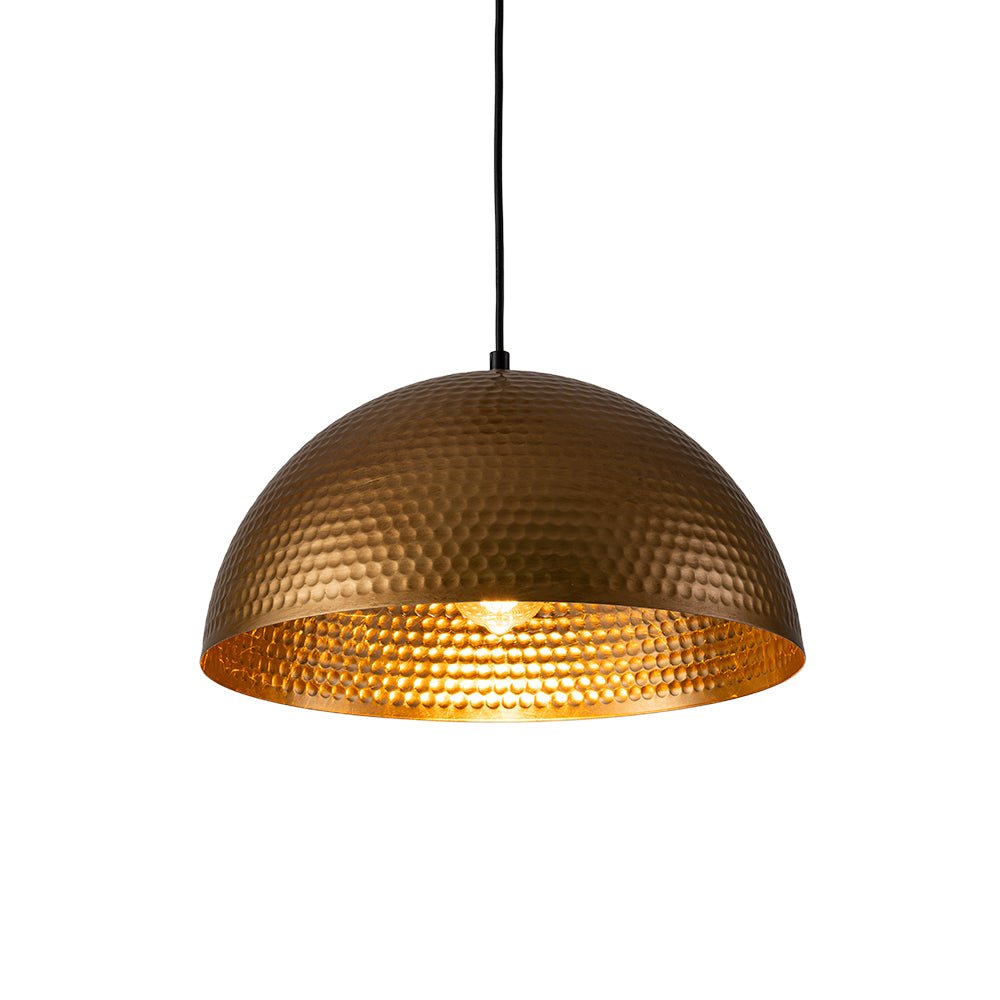 Lustel Vintage Luxe Dome Pendant Light